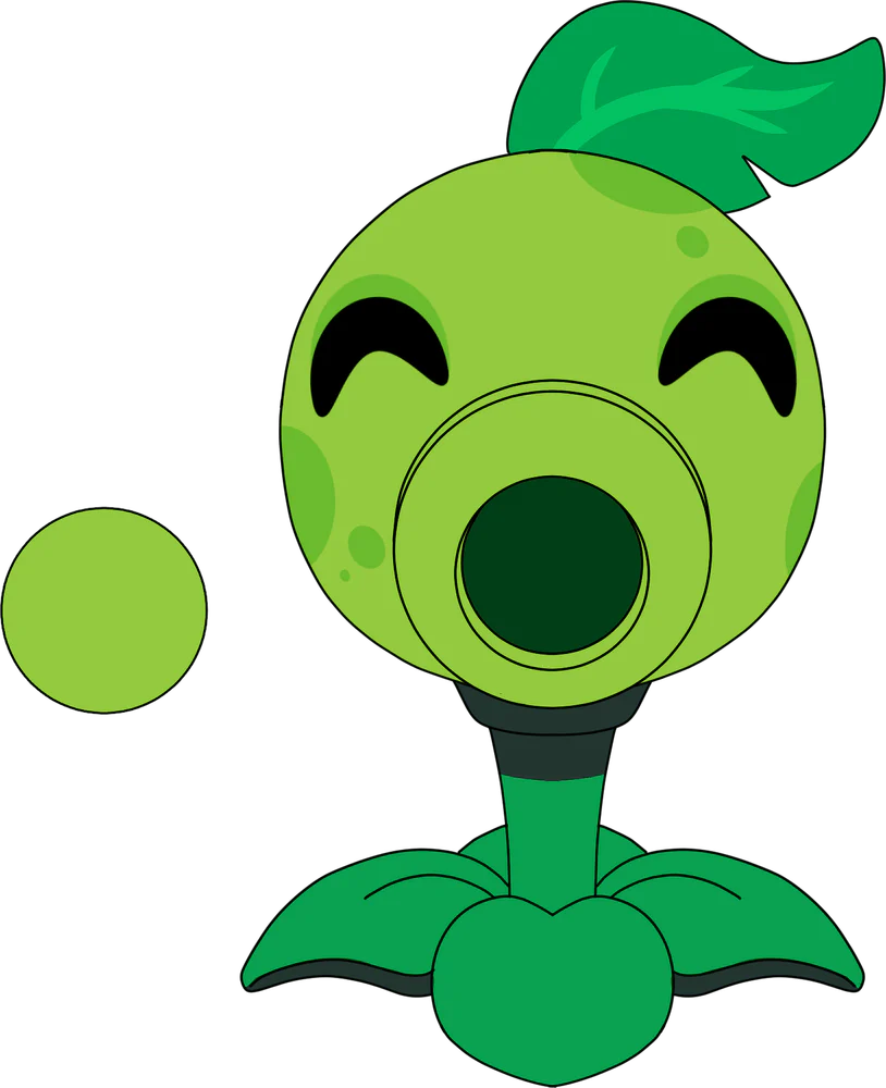 Plants vs. Zombies Peashooter Plush (9in)