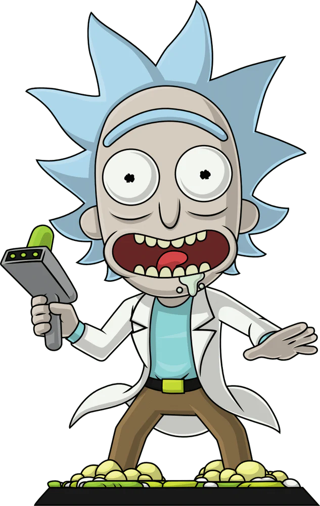 Rick and Morty Collection Rick Vinyl Figure