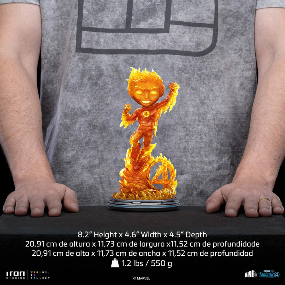 Iron Studios - MiniCo - Fantastic Four - Human Torch