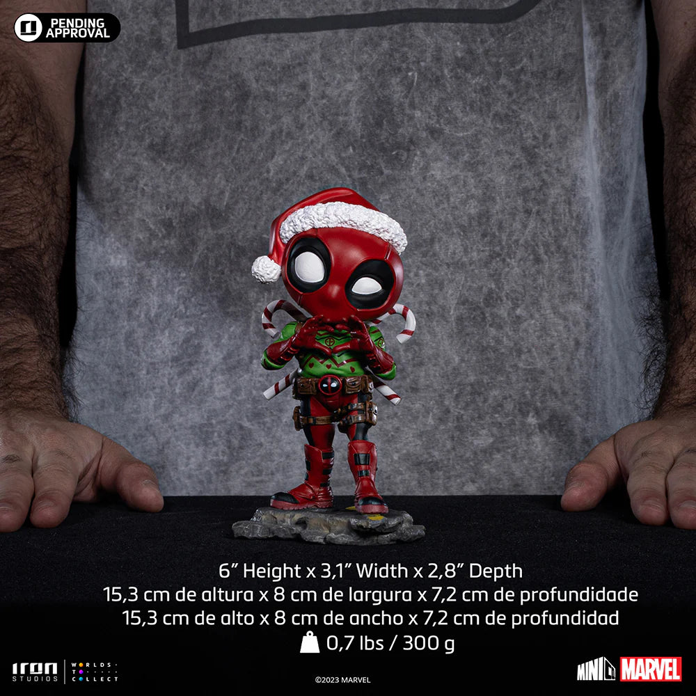 Iron Studios - Minico - Marvel Comics - Deadpool (Holidays Version)