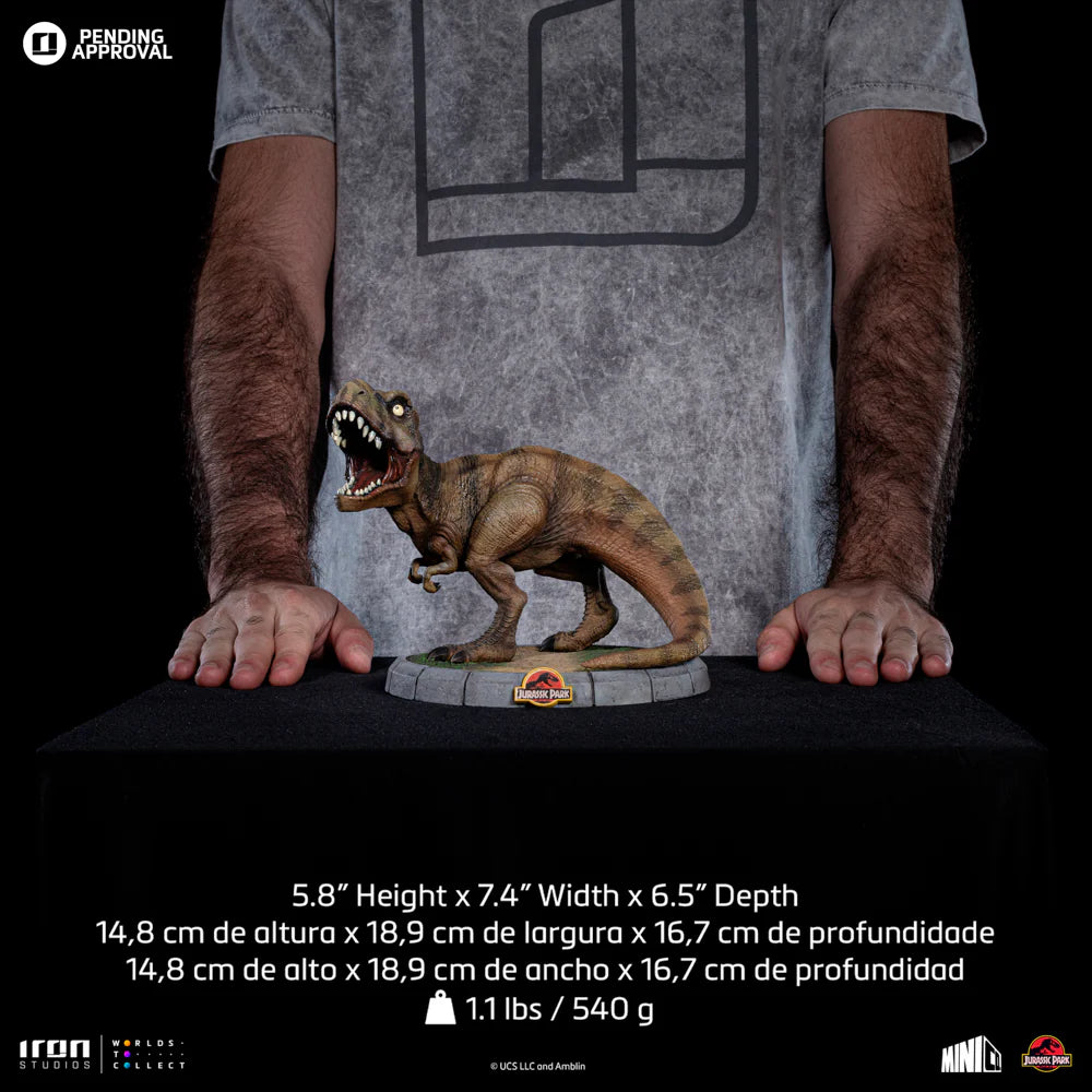 Iron Studios - Minico - Jurassic Park - Statue T-Rex