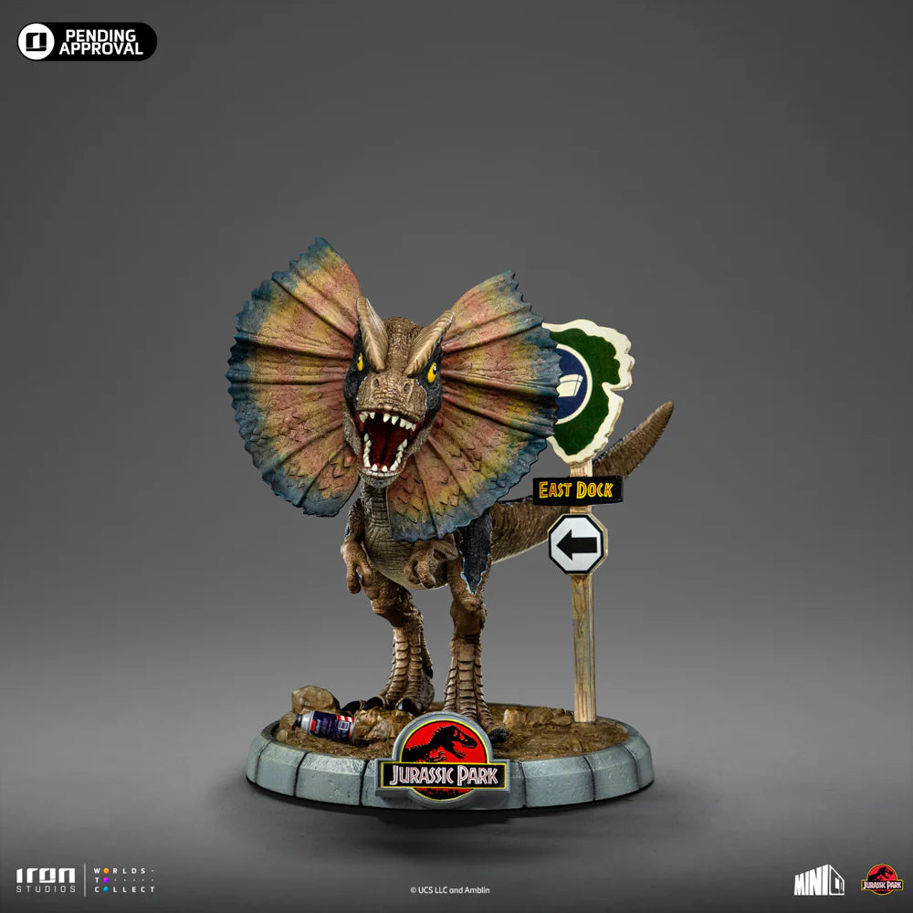 Iron Studios - Minico - Jurassic Park - Dilophosaurus