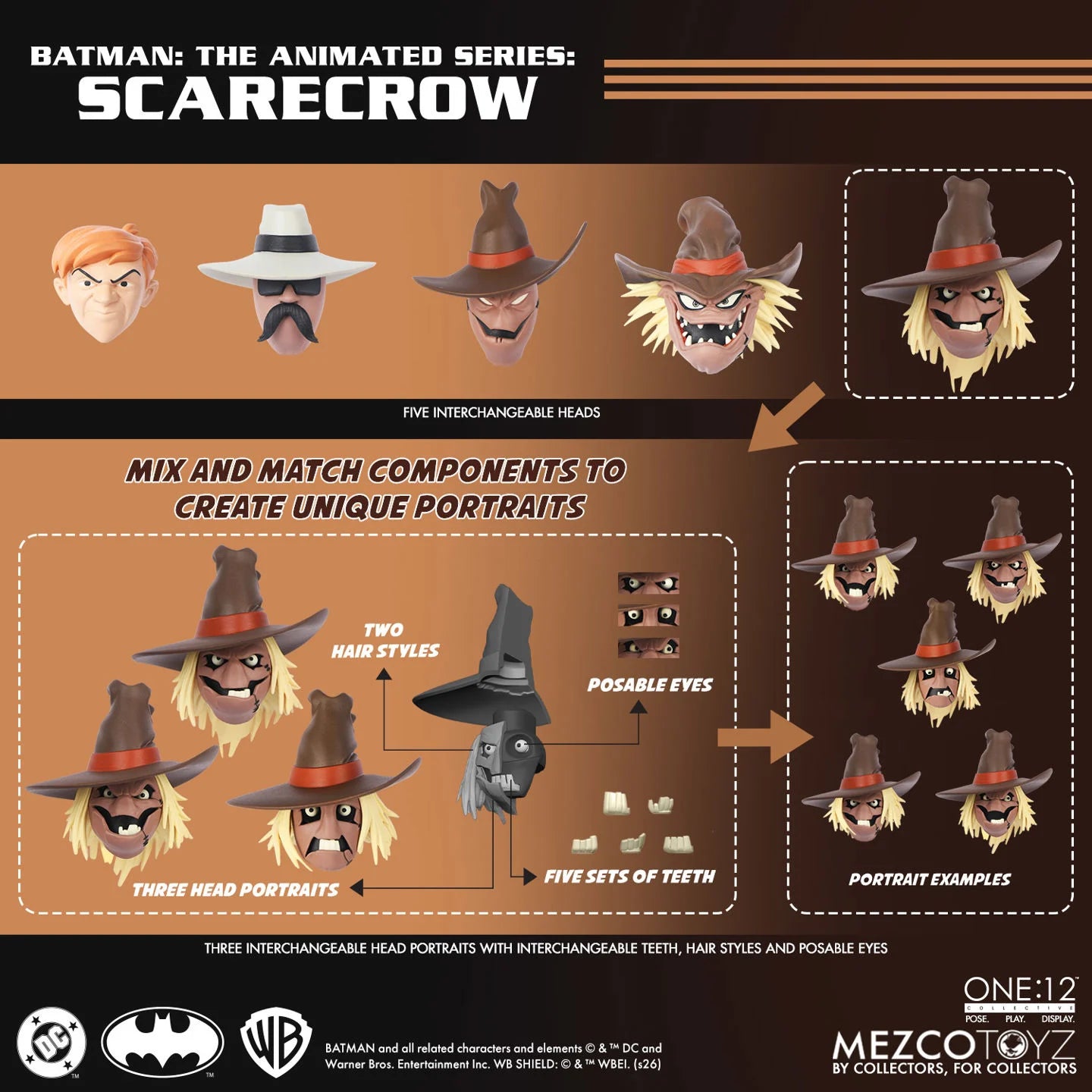 Batman The Animated Series One 12 Collective Scarecrow