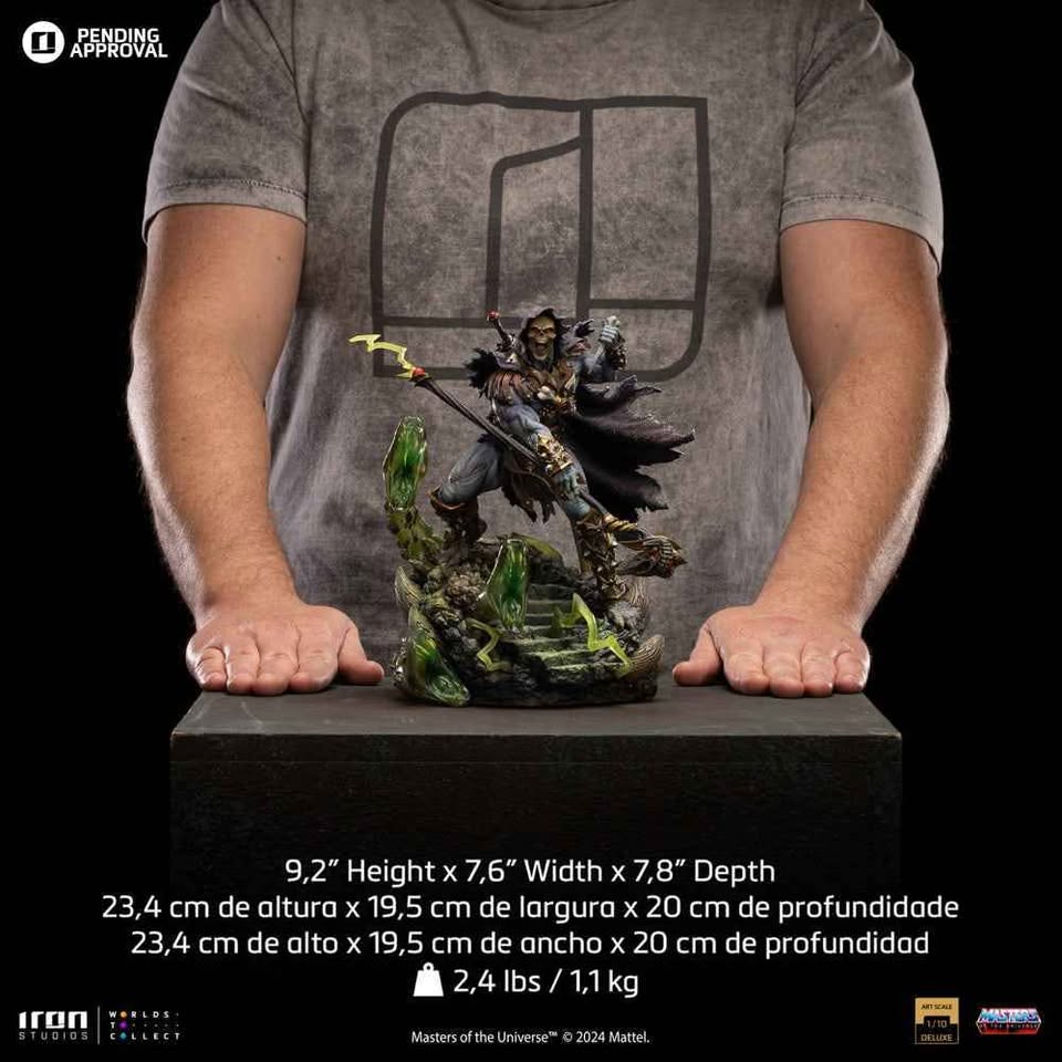 Skeletor Unleashed - Masters of the Universe - Art Scale 1/10
