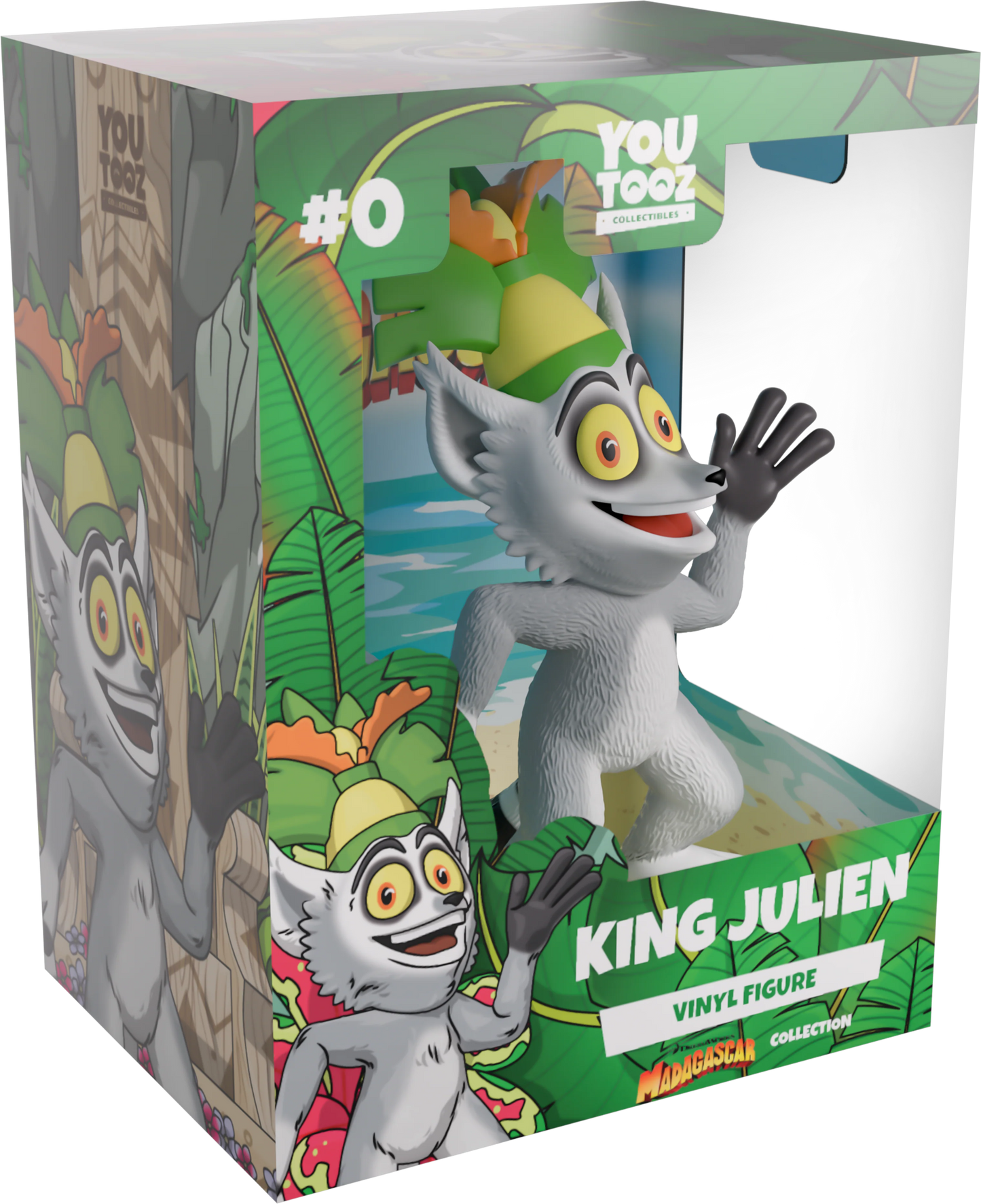 Madagascar King Julien Vinyl Figure