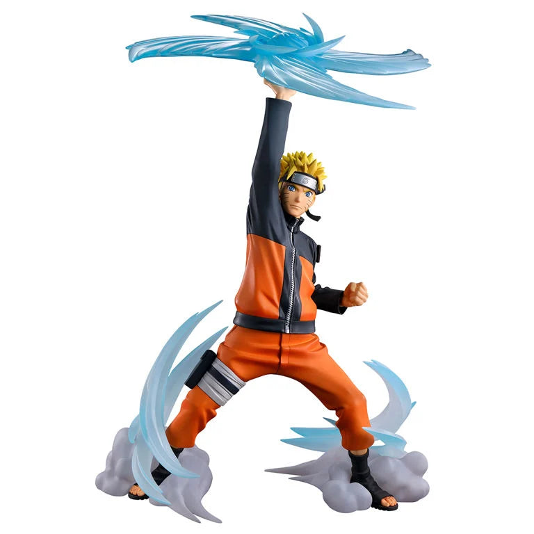 Naruto Shippuden Masterlise Ichibansho Naruto Uzumaki (Wind Style: Rasen Shuriken) (Hidan Kakuzu Arc) Figure