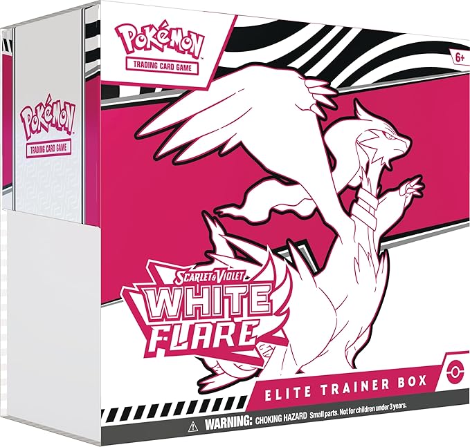 Elite Trainer Box White Flare Ingles