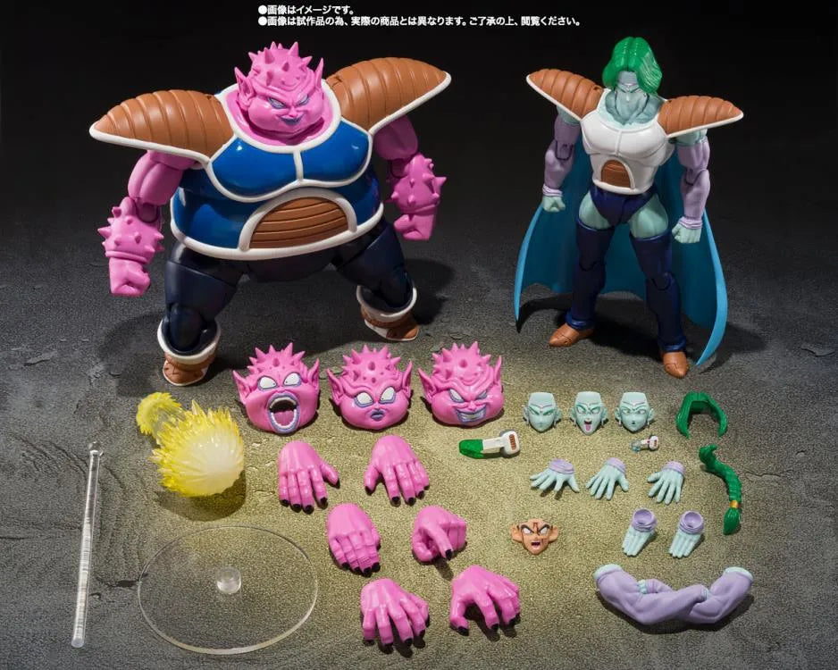 SH Figuarts Dragon Ball Z Dodoria and Zarbon The Father of Goku
