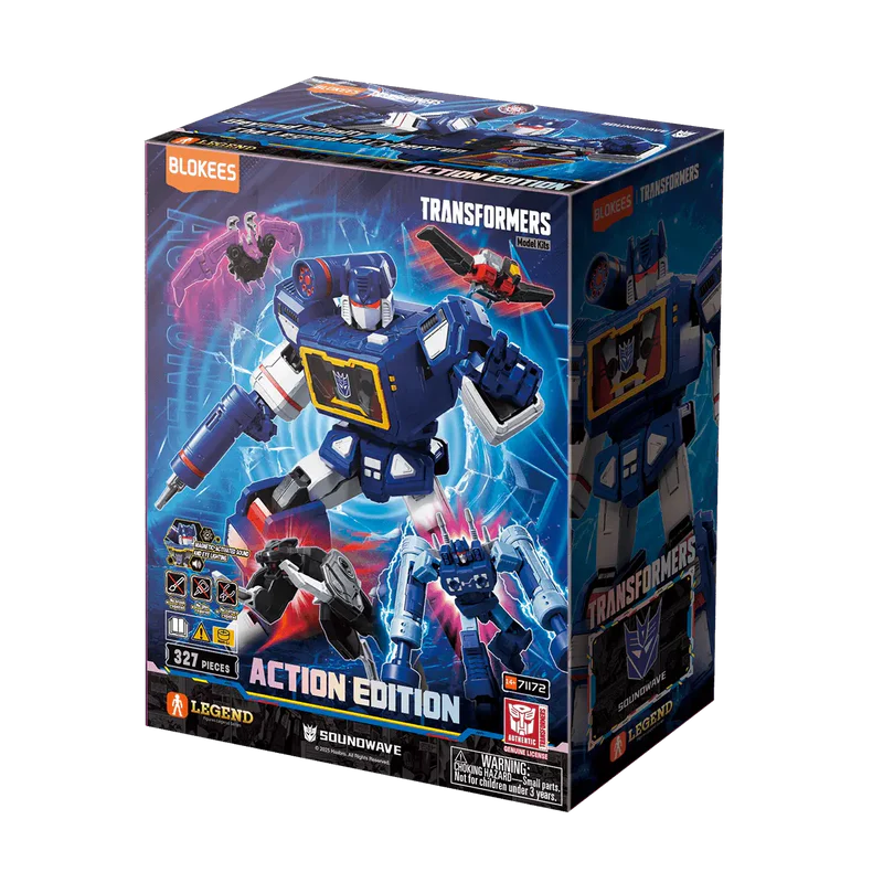 Transformers Action Edition 03 Soundwave Model Kit