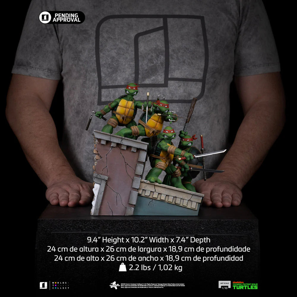 TMNT 1st Cover Set - Teenage Mutant Ninja Turtles - Art Scale 1/10