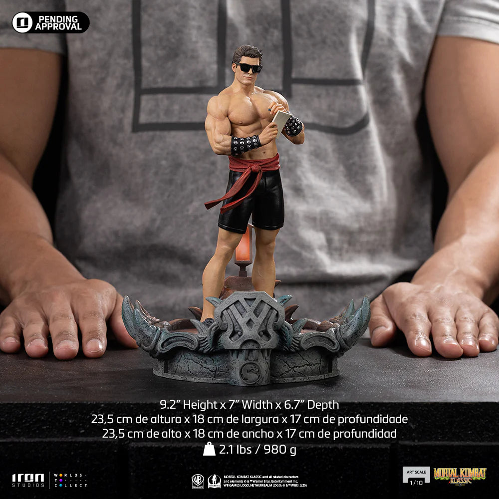 Johnny Cage - Mortal Kombat - Art Scale 1/10