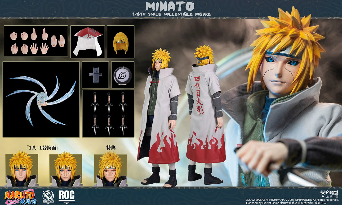 Naruto Shippuden Rocket Toys Namikaze Minato (4º Hokage)