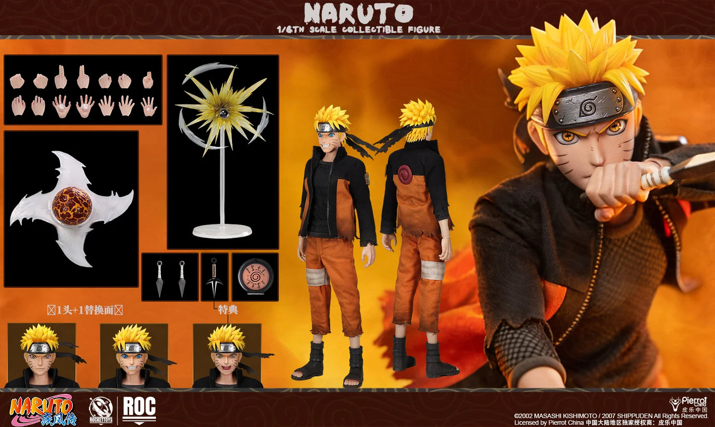 Naruto Shippuden Rocket Toys Uzumaki Naruto Battle Damage