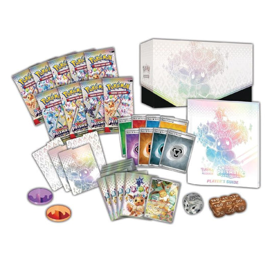 Elite Trainer Box Prismatic Evolutions Ingles