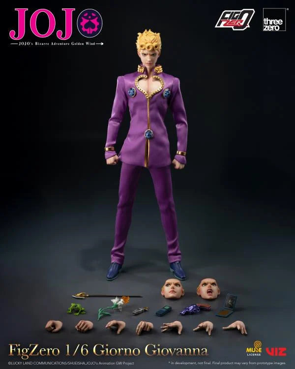JoJos Bizarre Adventure Golden Wind FigZero Giorno Giovanna 1/6