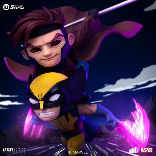 Iron Studios - MiniCo - X Men 97 - Wolverine & Gambit