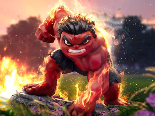 Iron Studios - Minico - Captain America Brave New World - Red Hulk