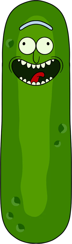 Rick and Morty Collection Pickle Rick Plush (9in)