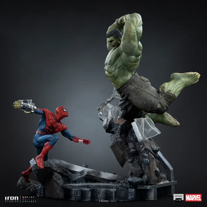 Spider Man Brand New Day Spider Man vs Hulk 1/10 Art Scale