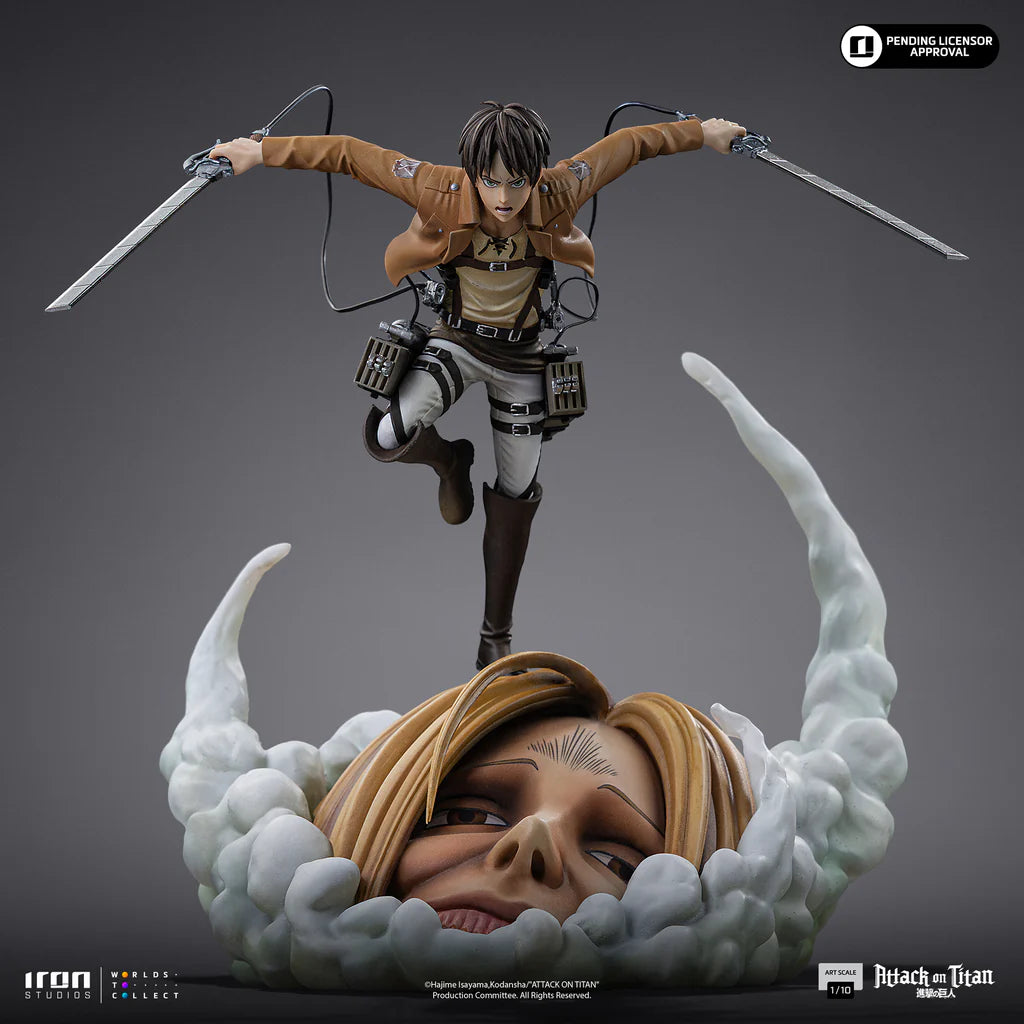 Attack on Titan Eren Yeager 1/10 Art Scale Statue