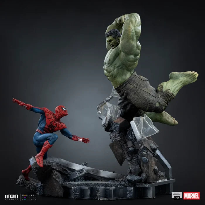 Spider Man Brand New Day Spider Man vs Hulk 1/10 Art Scale