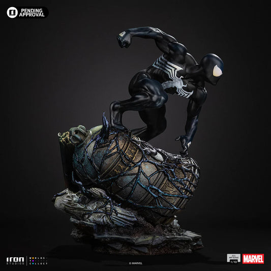 Spider-Man Black Costume - Marvel Comics Series 7 - Art Scale 1/10