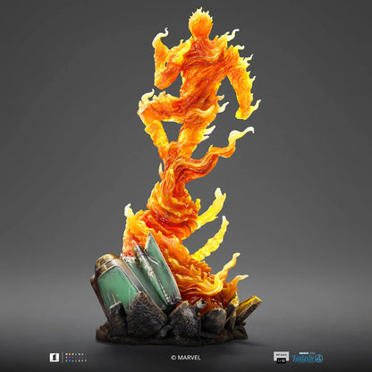 Statue Human Torch - The Fantastic Four: First Steps - Art Scale 1/10