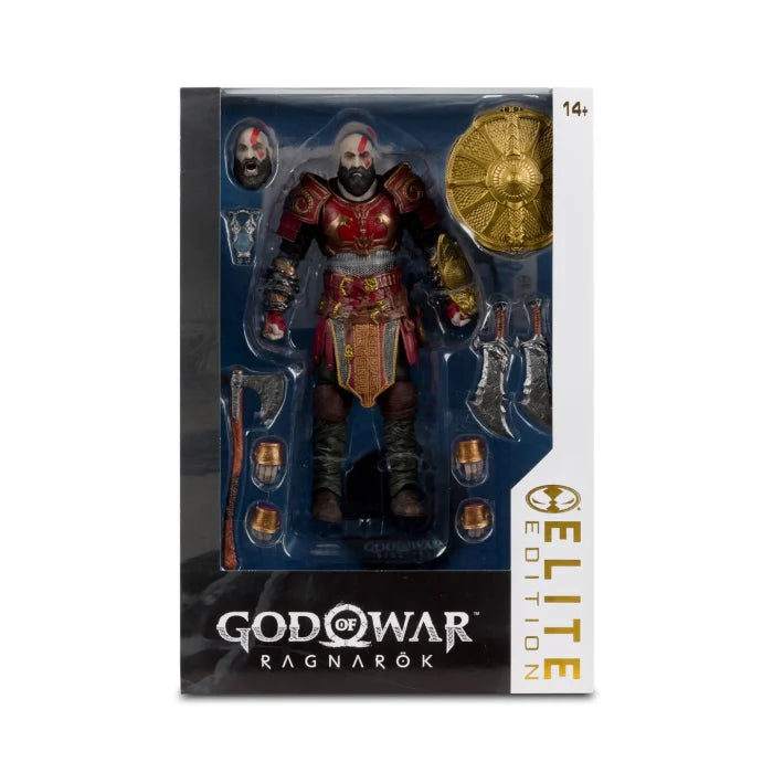 God of War Ragnarok McFarlane Elite Edition Kratos Ares Armor Deluxe