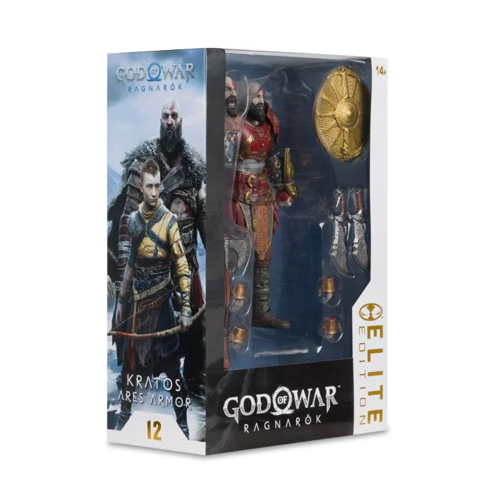 God of War Ragnarok McFarlane Elite Edition Kratos Ares Armor Deluxe