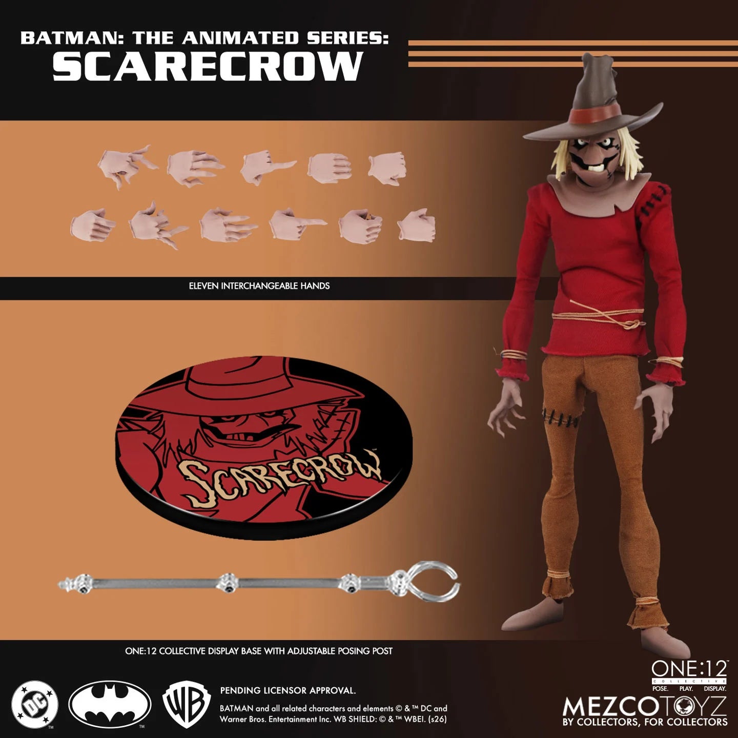 Batman The Animated Series One 12 Collective Scarecrow