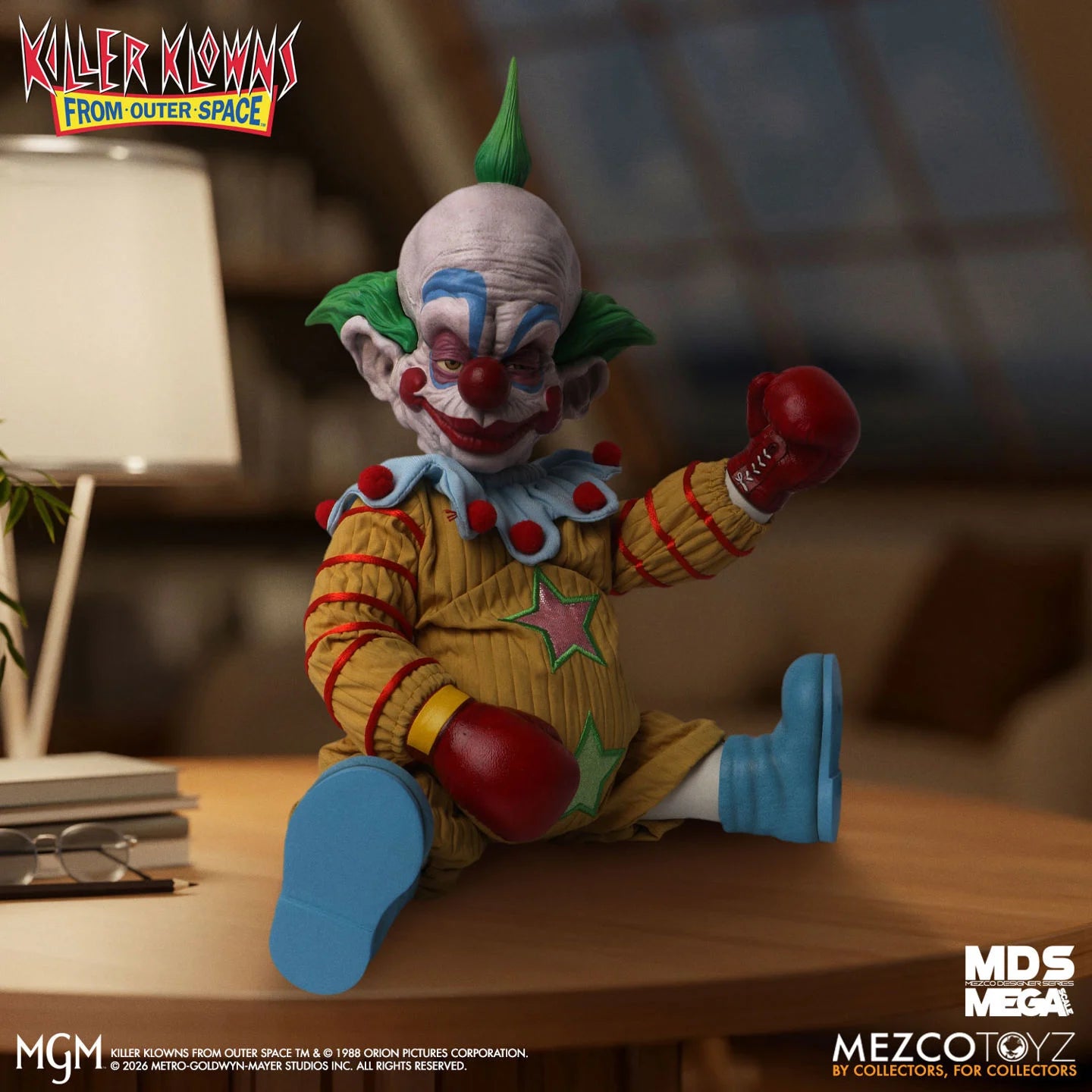 Killer Klowns from Outer Space Mezco Designer Series Mega Scale Shorty Doll