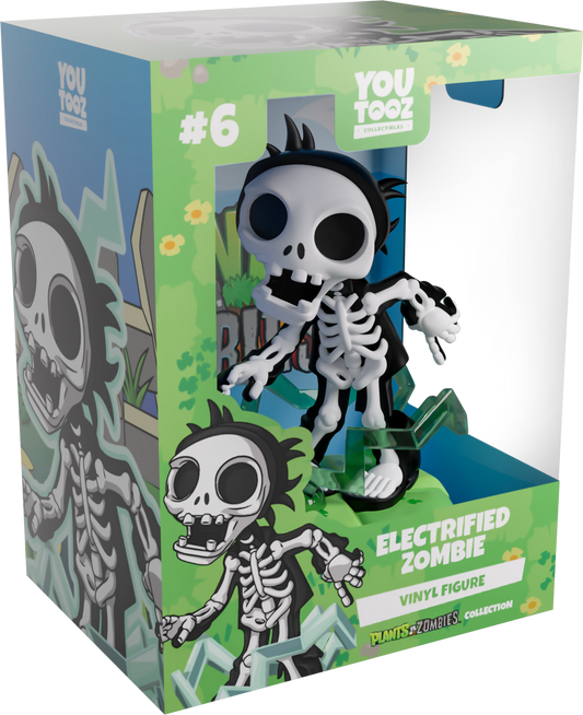 Plants vs. Zombies Electrified Zombie Vinyl Figure