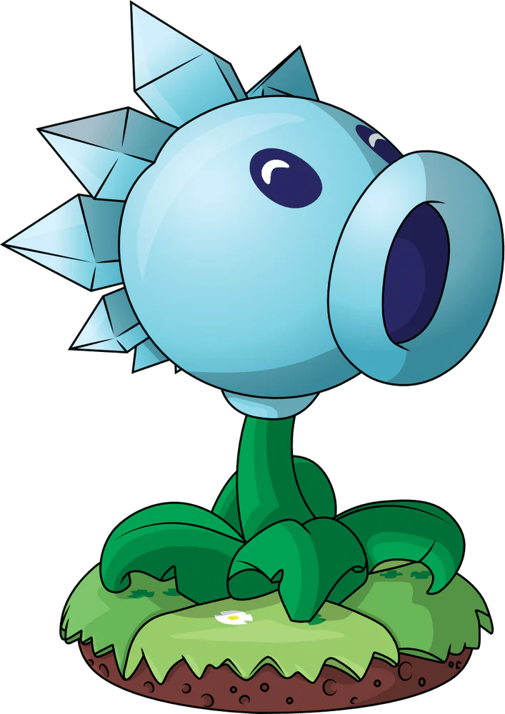 Plants vs. Zombies Snow Pea Vinyl Figure