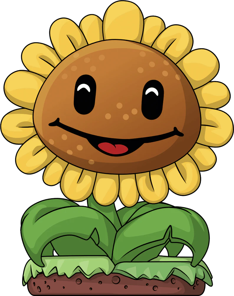 Plants vs. Zombies Sunflower Vinyl Figure