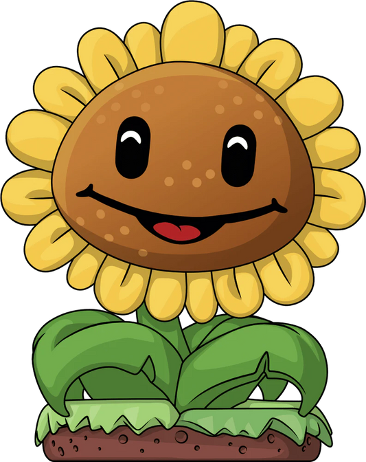 Plants vs. Zombies Sunflower Vinyl Figure