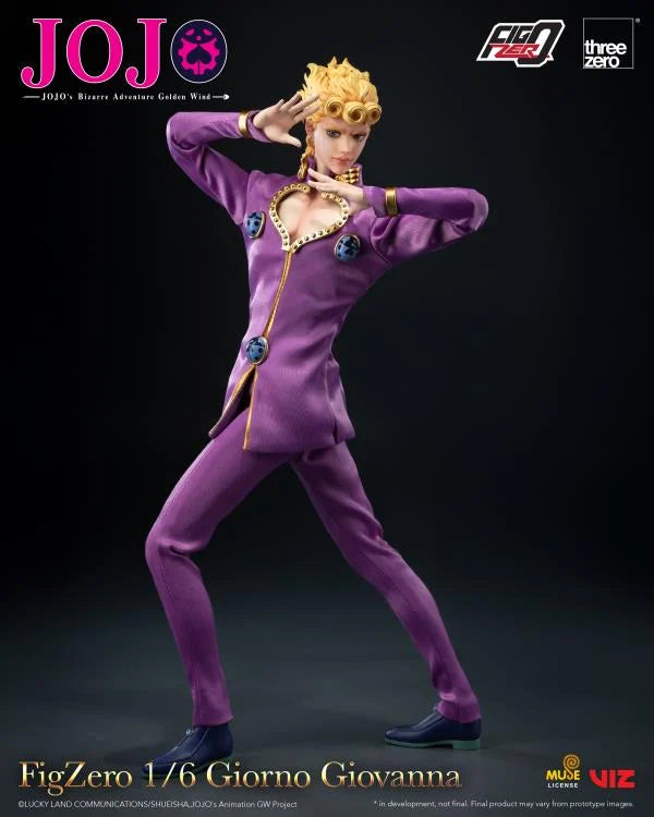 JoJos Bizarre Adventure Golden Wind FigZero Giorno Giovanna 1/6