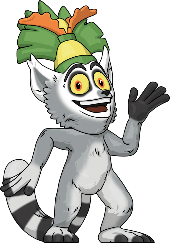 Madagascar King Julien Vinyl Figure
