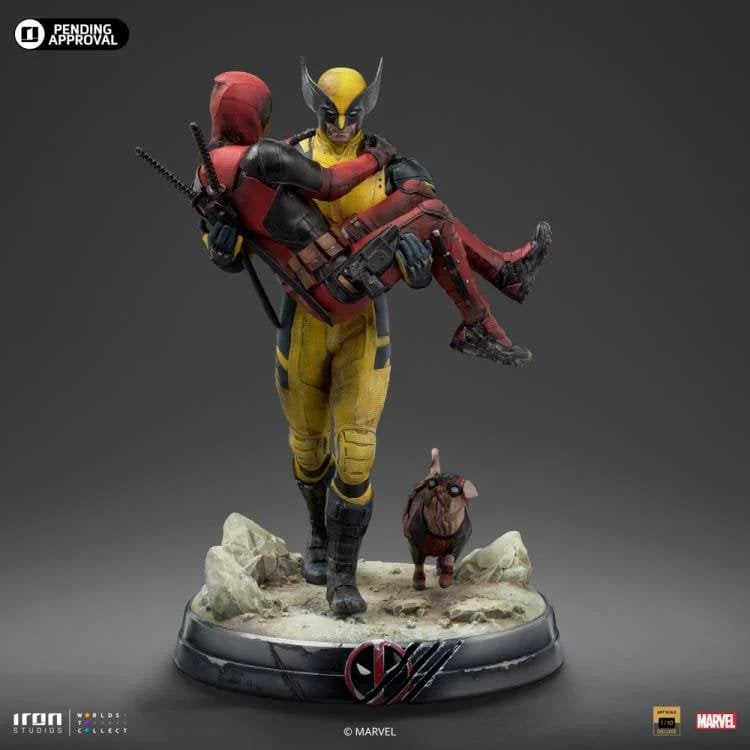 Marvel Wolverine & Deadpool Art Scale 1/10
