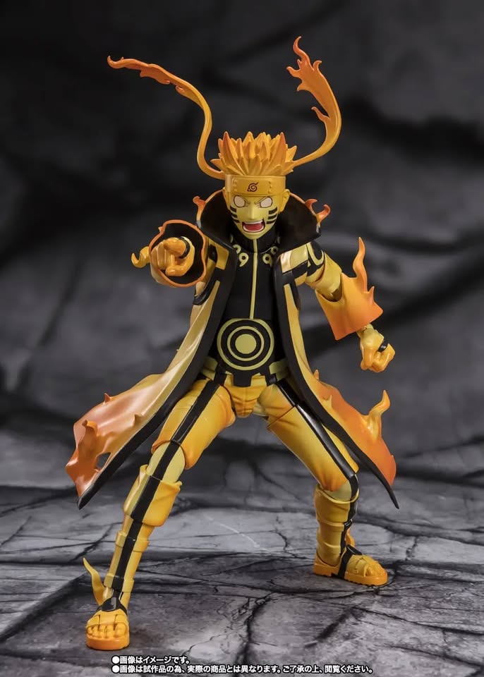SH Figuarts Naruto Uzumaki Kurama Link Mode