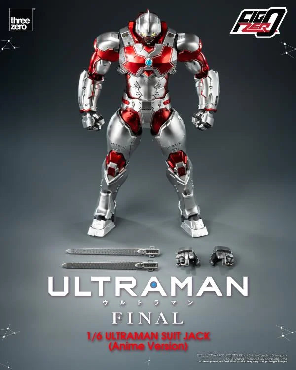 Ultraman Final Season FigZero Ultraman Suit Jack Anime Ver 1/6