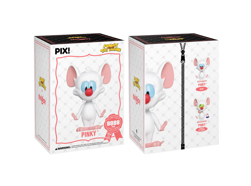 Pinky Dazed & Confused PIX! Pinky and The Brain Limited Edition Figure