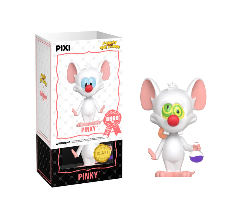Pinky Dazed & Confused PIX! Pinky and The Brain Limited Edition Figure