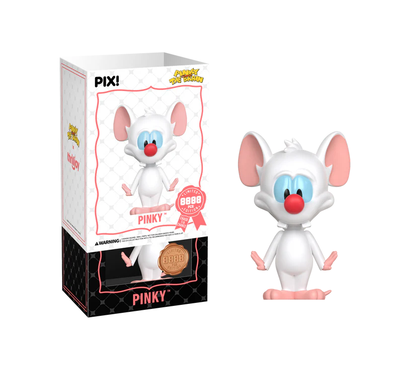 Pinky Dazed & Confused PIX! Pinky and The Brain Limited Edition Figure