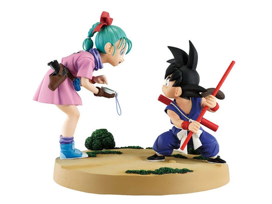 Dragon Ball Masterlise Ichibansho Goku & Bulma (Fantastic Adventure 3) Figure