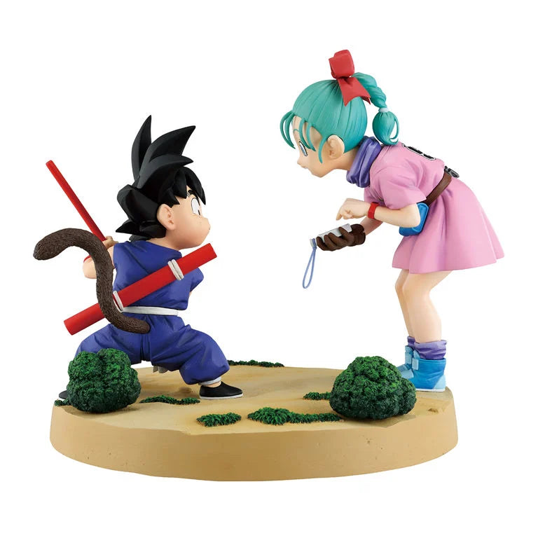 Dragon Ball Masterlise Ichibansho Goku & Bulma (Fantastic Adventure 3) Figure