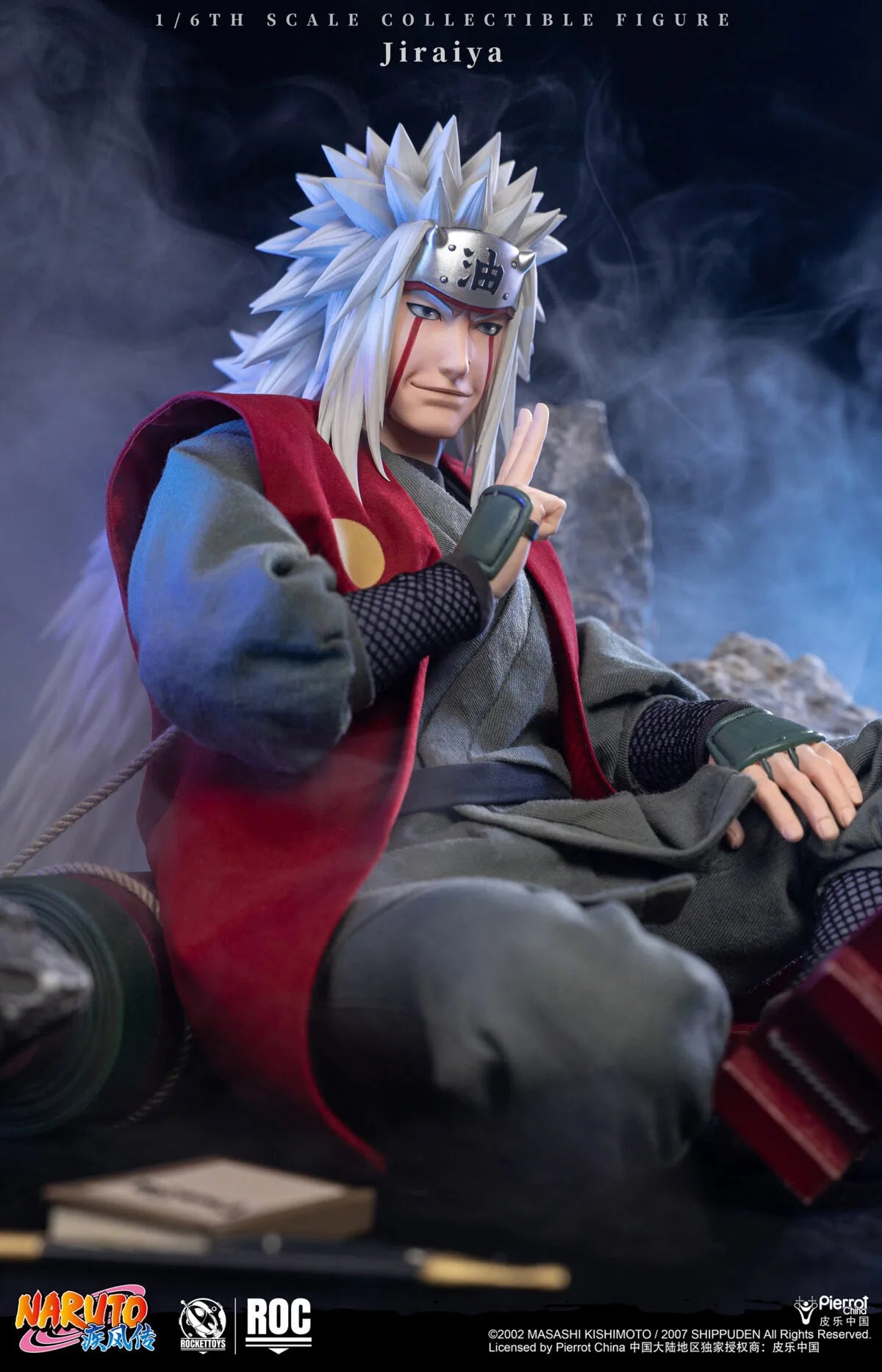Naruto Shippuden Rocket Toys Jiraiya Deluxe