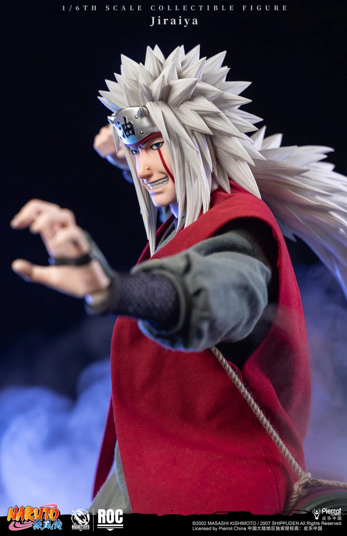 Naruto Shippuden Rocket Toys Jiraiya Deluxe