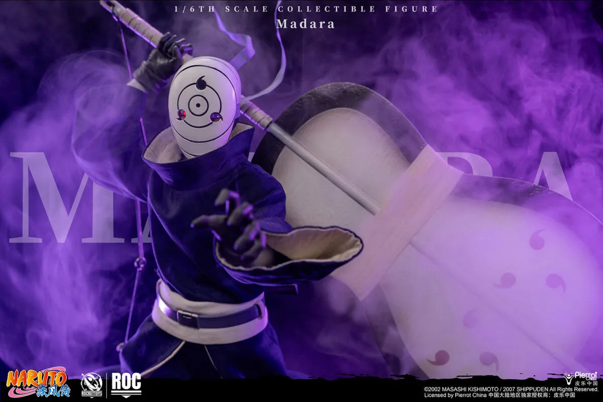 Naruto Shippuden Rocket Toys Madara Uchiha (White Mask Ver.)