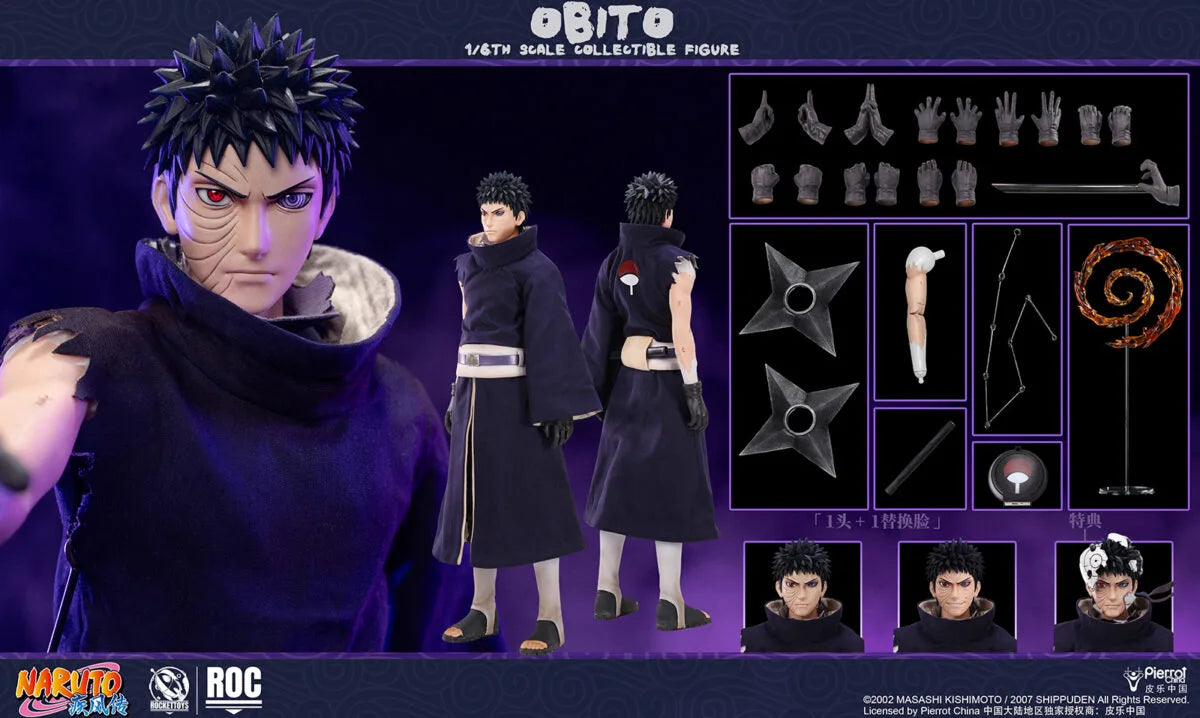 Naruto Shippuden Rocket Toys Obito Uchiha