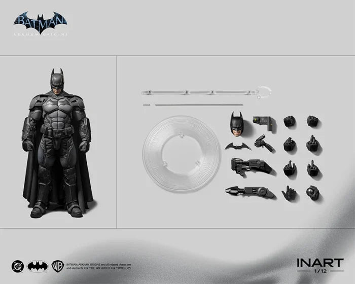 Batman Arkham Origins InArt Batman 1/12 Scale Action Figure